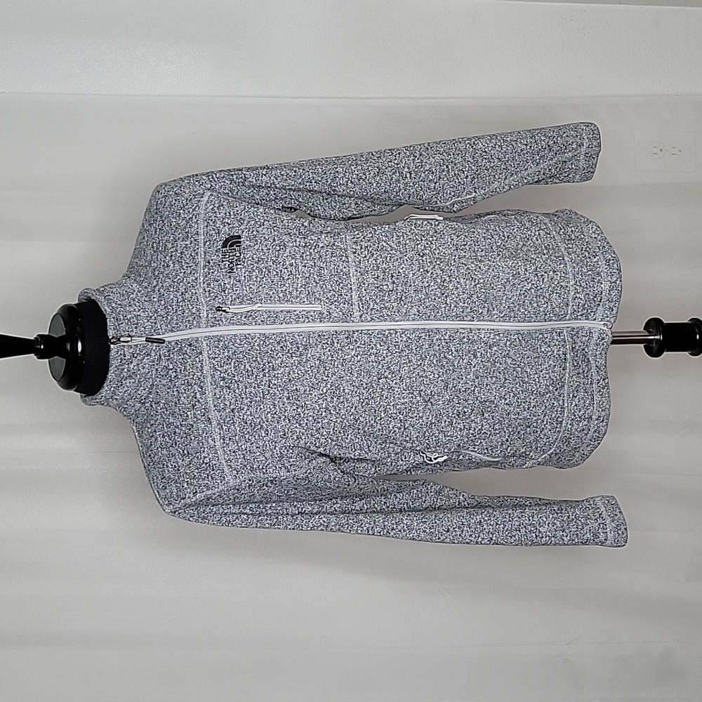 The North Face full zip sweater LG